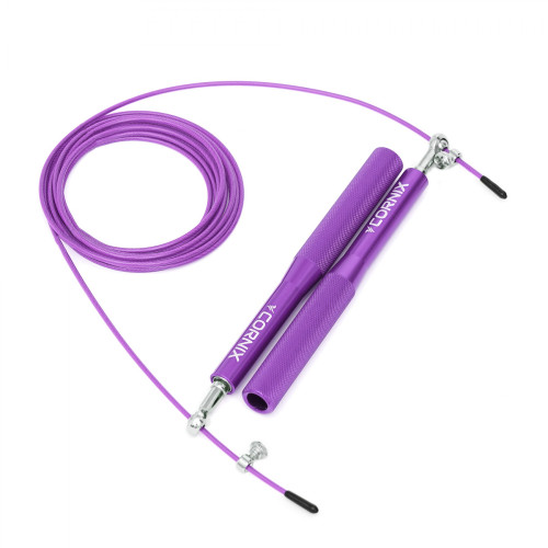 Скакалка  Cornix Speed Rope XR-0159 Purple - фото №3